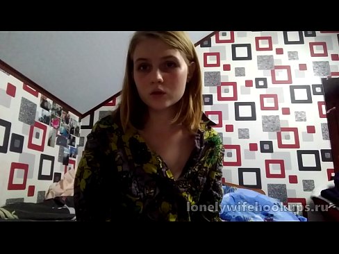 ❤️ Jonge blonde studente uit Rusland houdt van grotere lullen. ☑ Porno fb at us ﹏